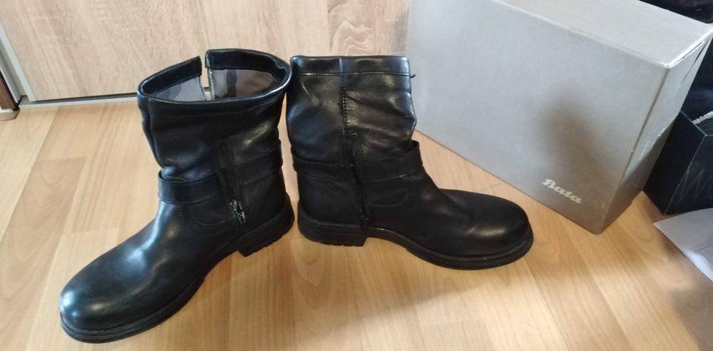 Зимни ботуши и боти - естествена кожа