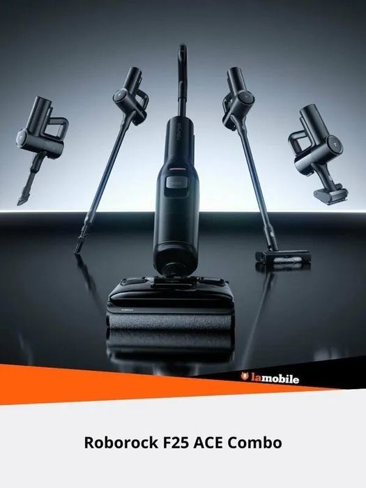 Вертикальный моющий пылесос Roborock F25 ACE Combo