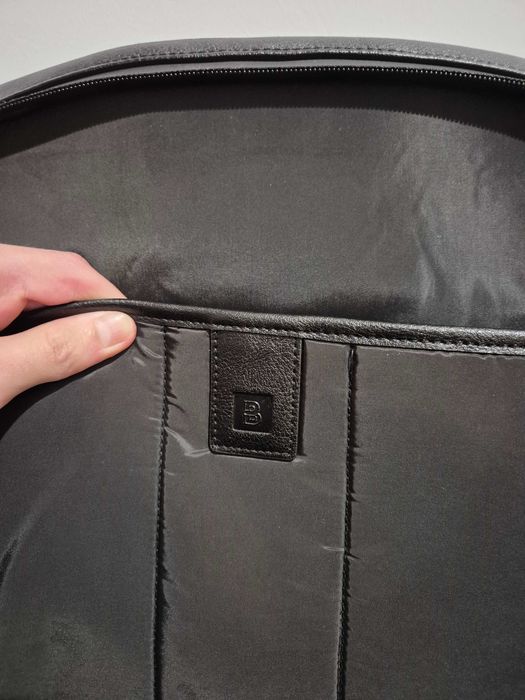 Rucsac laptop BRANVE - Negru & Albastru-denim [Nou / Nefolosit]