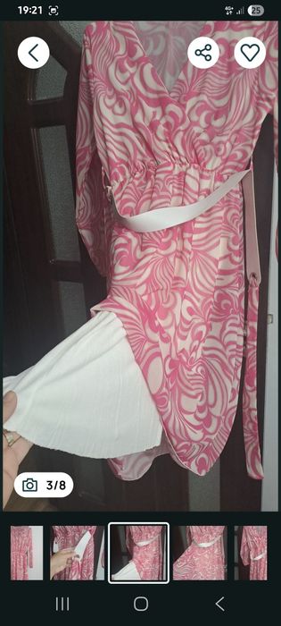 Rochiei roz,rochie verde