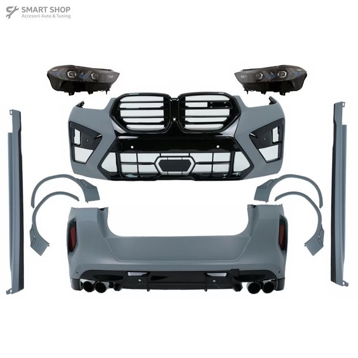 Pachet Exterior Complet BMW X6 G06 (2019-03.2023) Conversie la LCI 202