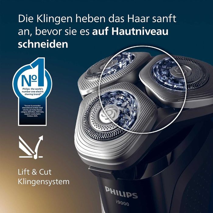 Нова Самобръсначка за Мокро и Сухо бръснене PHILIPS i9000 X9002/30, 2 години Гаранция