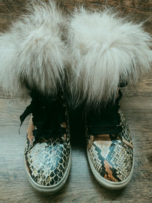 Кецове със заешки пухчета