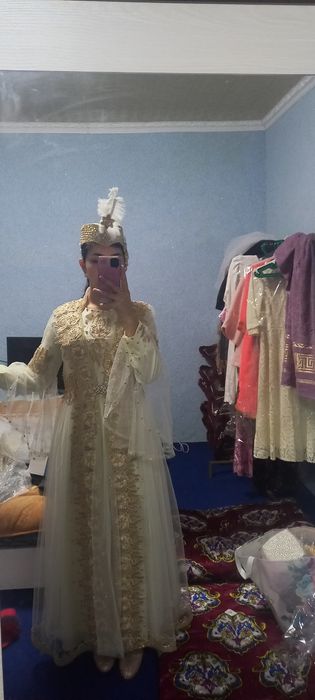 yangi 3 martta kiyilgan qalpoq 1.5 metrlik yopinĝich beraman