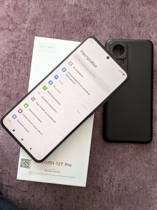 Xiaomi 12t pro  8/256 в гаранция(със зарядно)