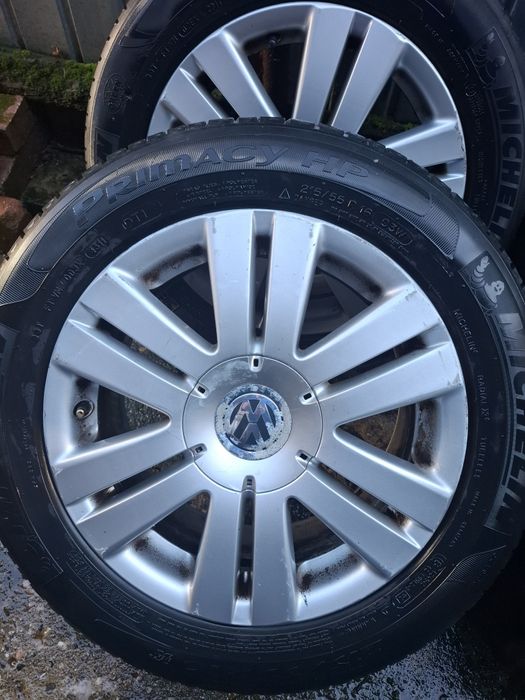 Jante de aluminiu originale VW Passat B8 R16 cu cauciucuri de vară
