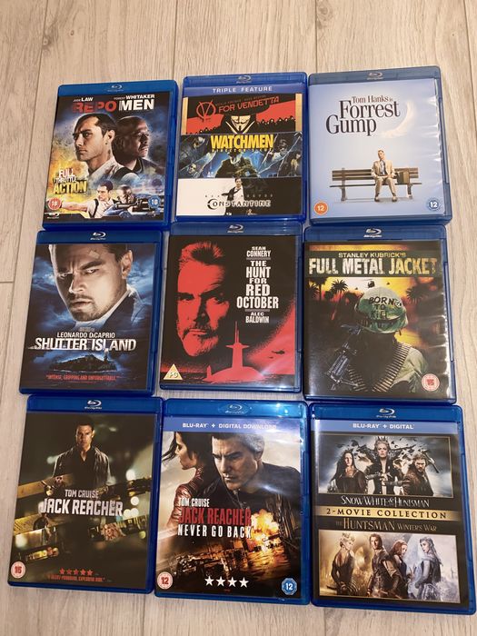 Filme bluray - titluri diferite update luna decembrie