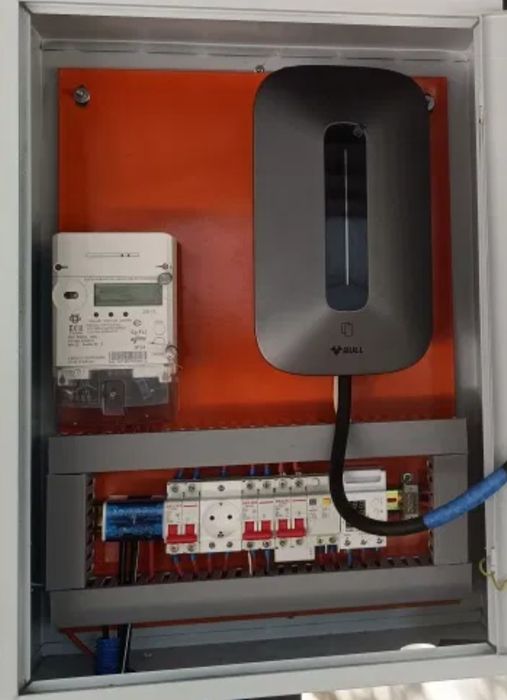 Установка зарядный устройства для электромобилей