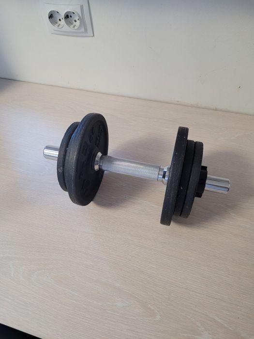 Gantera 10kg decathlon