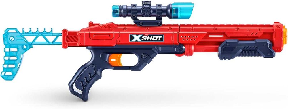 Бластер Пистолет с меки стрели с голям обсег 27м ZURU X-Shot
