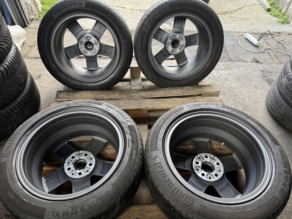 Jante originale BMW style 478 seria 1 F40/F52 seria 2 F44/F45/F46/U06 cu anvelope de vara 205/55 17