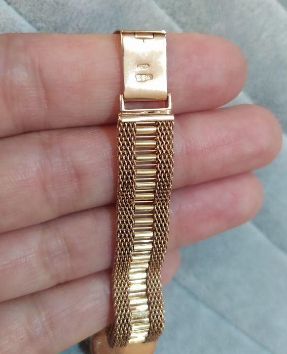 Золотые часы Чайка с бриллиантом 583СССР