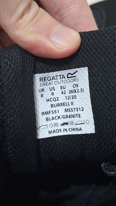 Bocanci barbati munte Regatta Burrel II marimea 42