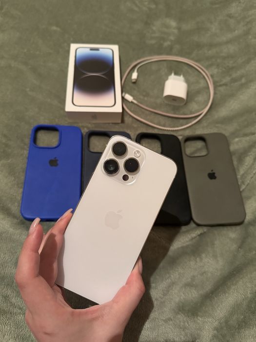 Iphone 14 pro max 256gb silver