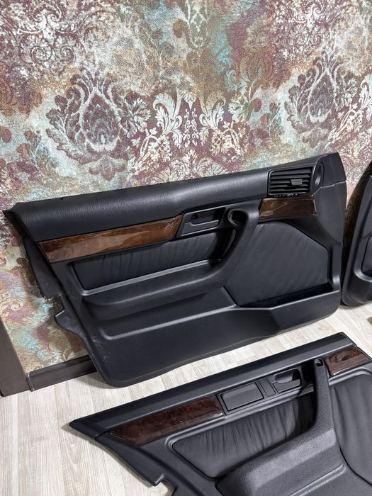 Обшивки жатая кожа на бмв е34