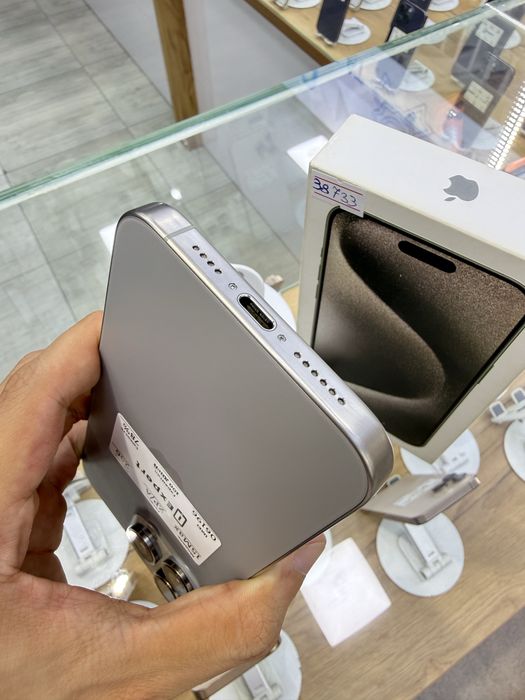 iPhone 15 Pro Max 256gb sim tozza 3 oy garantiya!