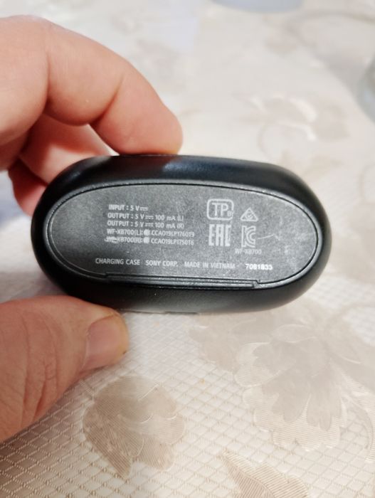 Sony WF-XB700 , Наушники, Блютуз,