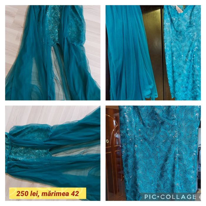 Rochii de seară, purtate de câteva ori, pe comanda și din magazin