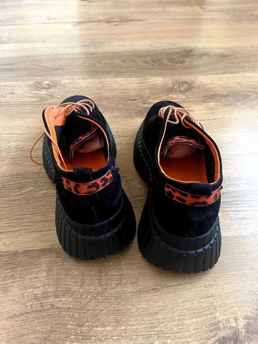 Стилни дамски обувки Gabina - велур, №38