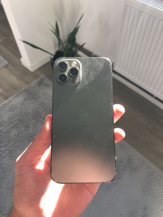 Iphone 12 pro negru 128 gb 91% baterie