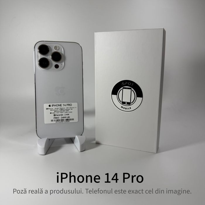 ispotmobile.ro  iPhone 14 Pro 128GB Garanție 2 ani