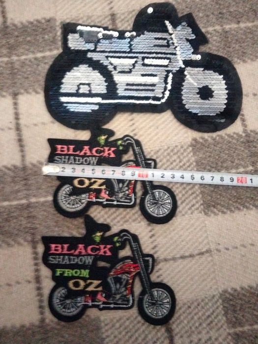 Нашивки мотори за метъли и рокери