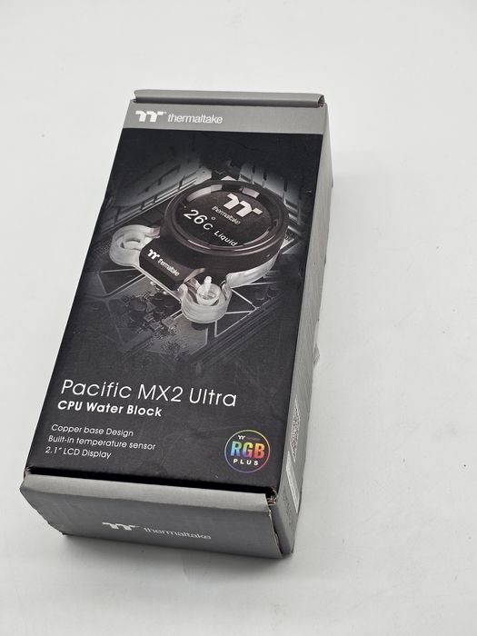 Cooler Procesor Thermaltake Pacific MX2 Ultra, ecran LCD 2.1, cupru, 9