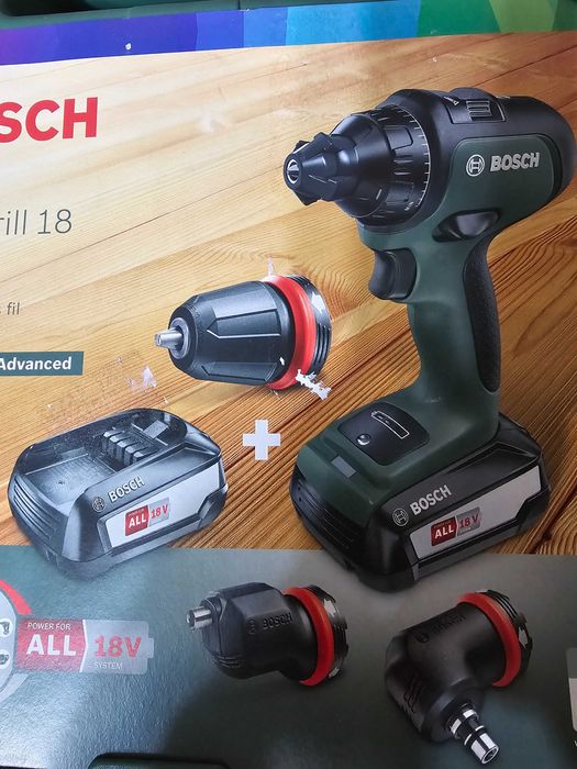 Bosch AdvancedDrill 18 дрель-шуруповерт Полная версия Оригинал Венгрия