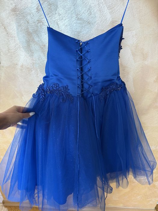 Къса луксозна бална рокля
