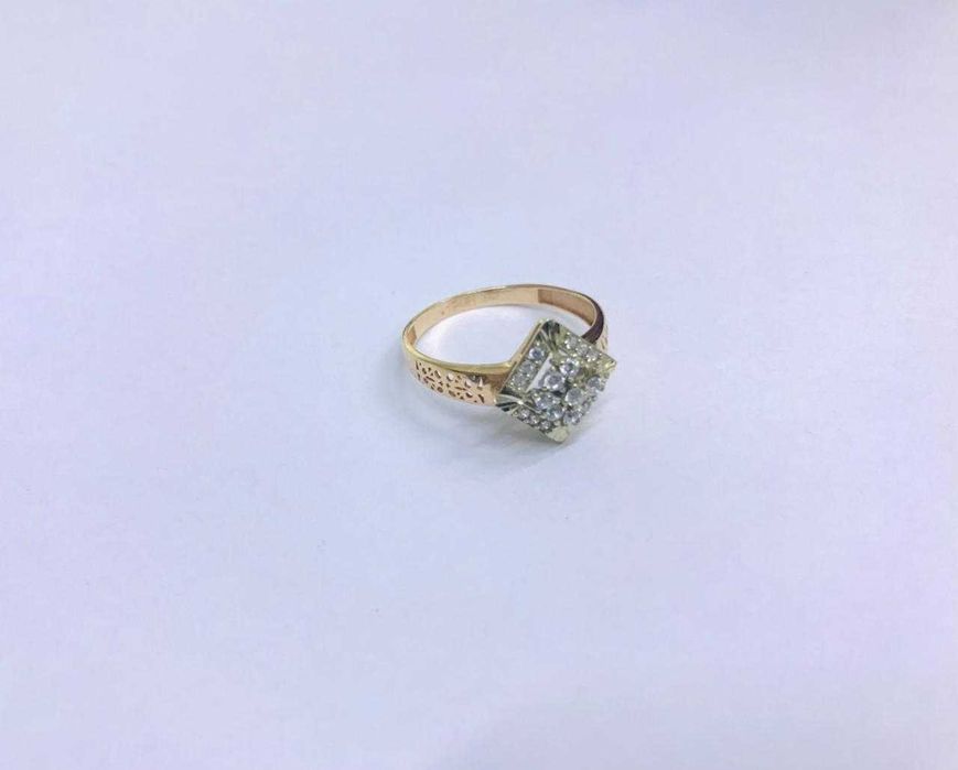 17.1.1.7.5.5 (Красное золото) Золотое кольцо 585 пробы