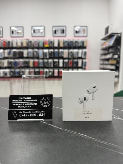 AirPods Pro 2 | NOU | Sigilat | Garantie | phonelab.ro