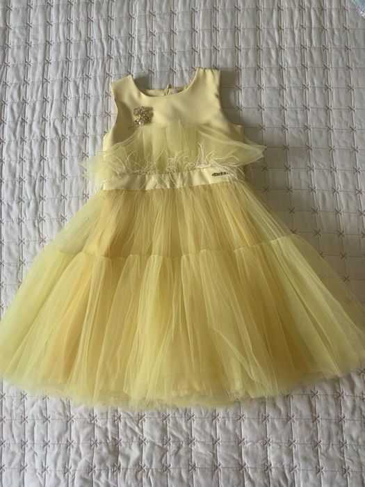 Детска рокля 134 размер, Contrast