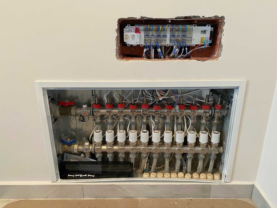 Automatizare incalzire in pardoseala pe zone