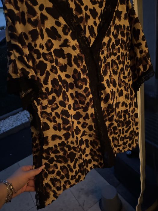Pijama dama leopard