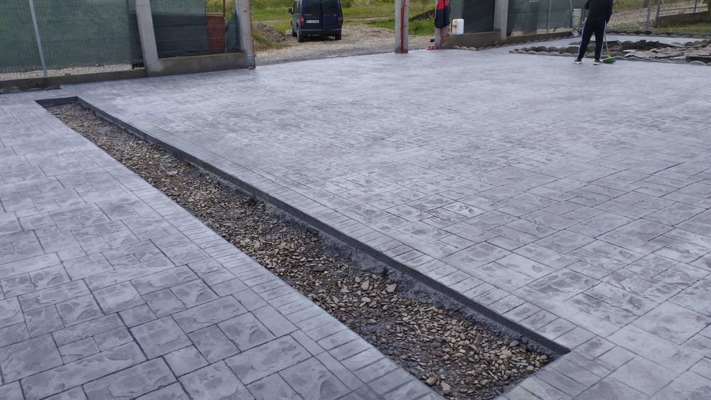 Beton amprentat profesional