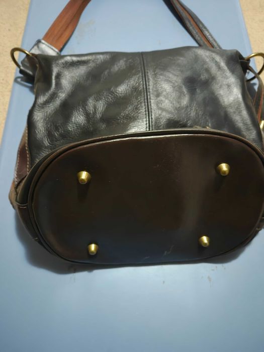 Geanta DASHA / mini rucsac, noua, piele naturala