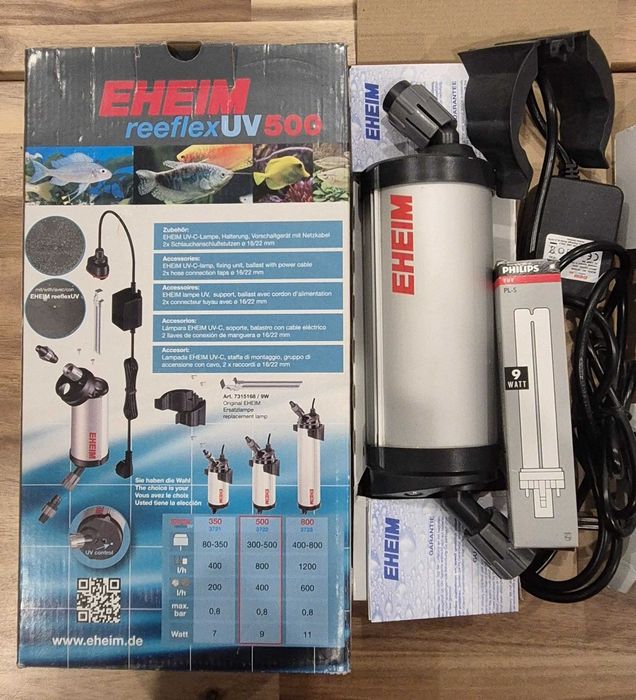 EHEIM Sterilizator UV500 si Filtru BioPower 240 impecabile