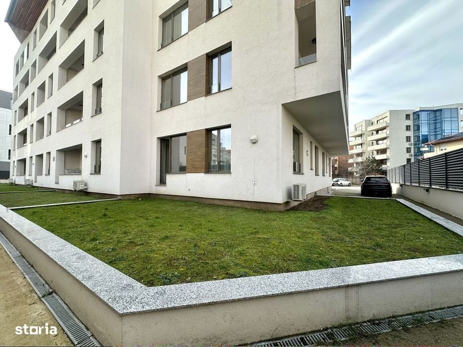 Apartament vanzare 2 camere Sos. Nordului | Grădină 37mp | mobilat lux — fotografia 1