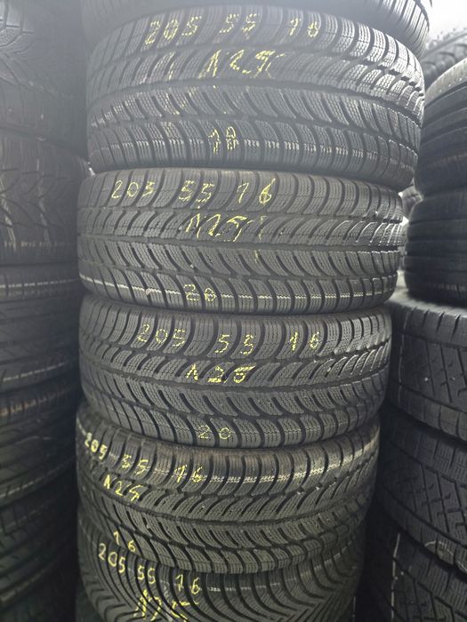 4x 205/55/16 M+S SAVA Stare excelentă