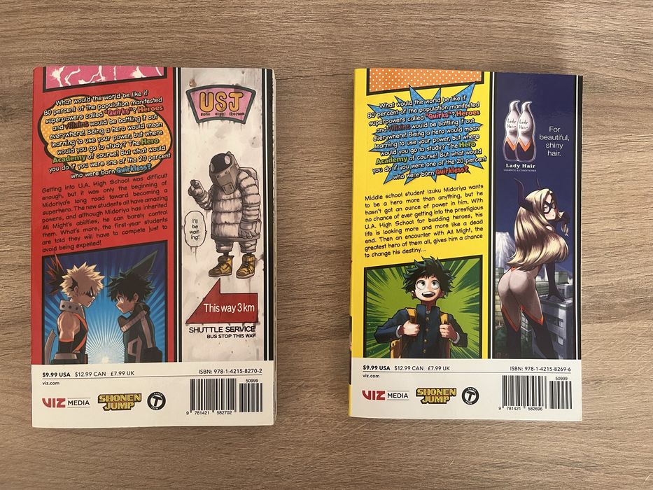 My Hero Academia manga