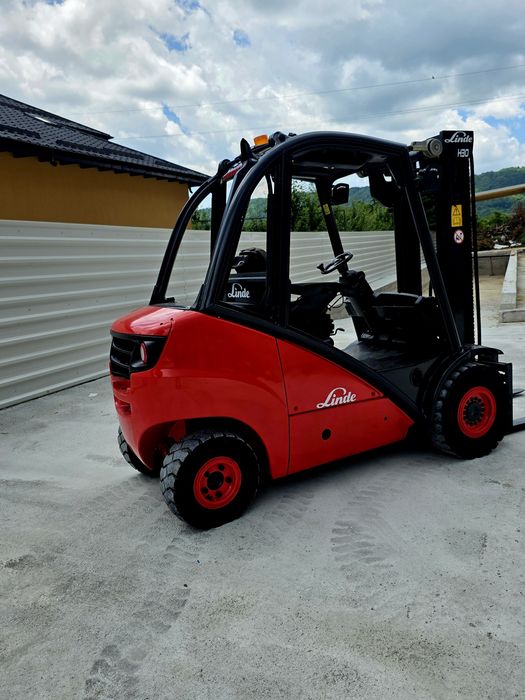 Linde motostivuitor stivuitor