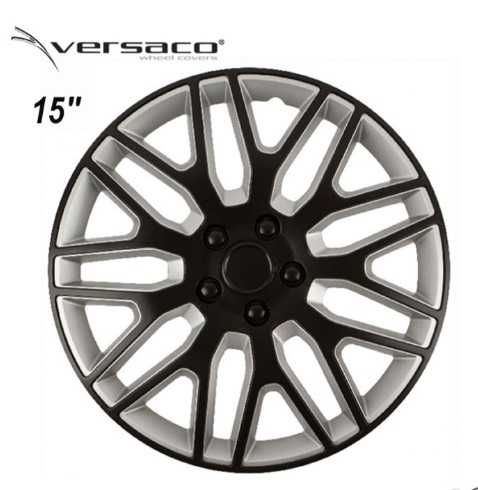 Тасове за джанти Versaco Dakar Black/Silver 14'' 15'' 16''