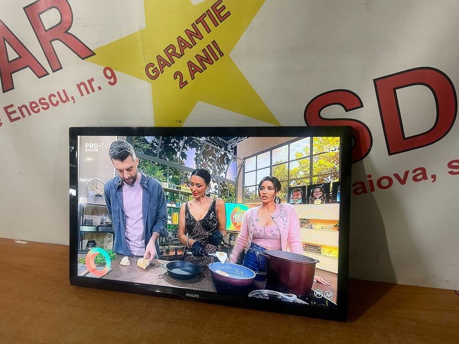 Televizor LED Digital Philips 24PHT4000/12//60cm Garantie 2ani