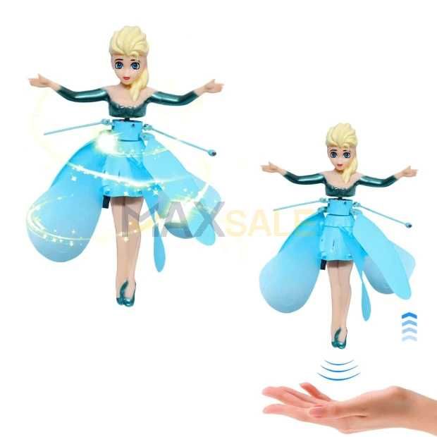 Летяща кукла - фея Елза Frozen дрон играчка Замръзналото кралство