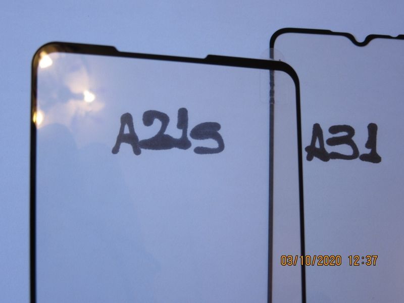 Samsung Galaxy A31 A51 A71 / 5D ЦЯЛО ЛЕПИЛО Стъклен протектор