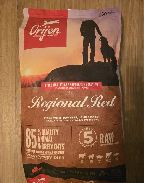 Vand Orijen Regional Red 11.4kg caini -  Cluj-Napoca