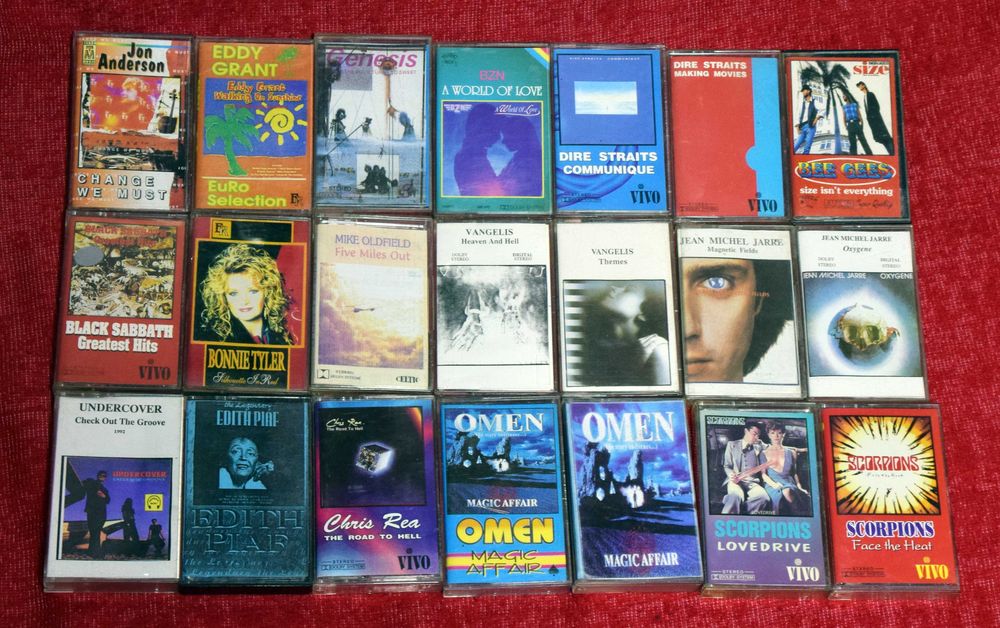 Casete audio originale  muzica straina