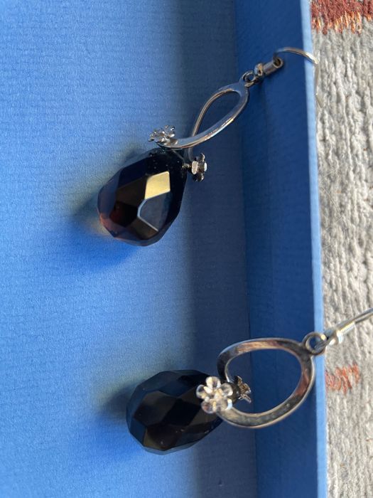 Cercei negri - lacrima