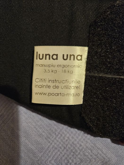 Marsupiu Luna Una Poarta-ma 0-36 luni