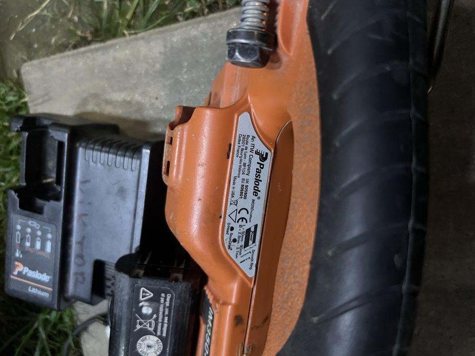 Pistol cuie lemn paslode im350